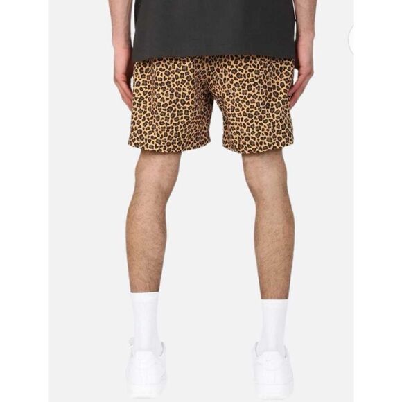 Purple Brand Leopard Printed All Round Shorts Size M - Picture 3 of 9